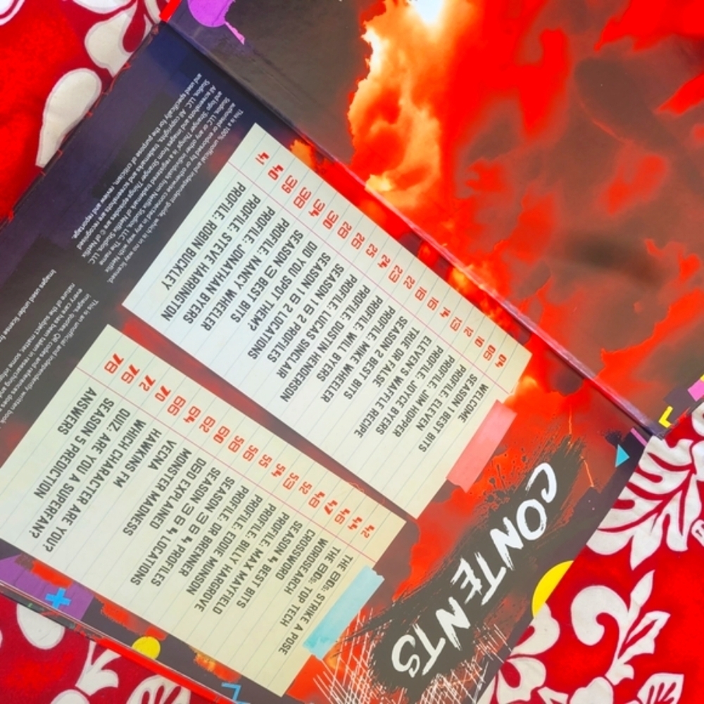 Stranger Things 2024 Ultimate Guide Hardcover Book UK Edition Graphic Novel - Picture 11 of 14